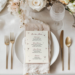 Tini Bit Older Cherry Martini Handgezeichnete Spei Einladung