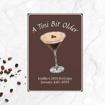 Tini Bit Older - Espresso Martini Thema