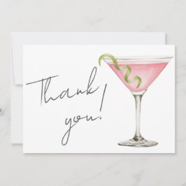 Tini Bit Older Martini Dankeskarte