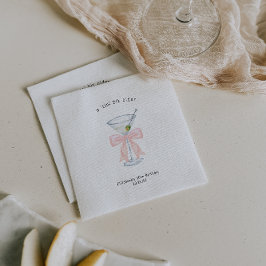 Tini Bit Older | Martini Themed Geburtstag Serviette