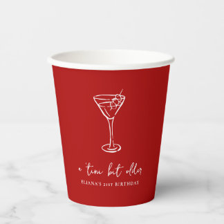 Tini Bit Older Personalized Birthday Party Pappbecher