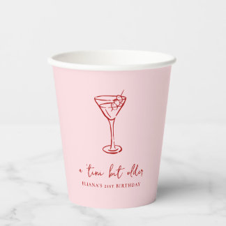 Tini Bit Older Personalized Birthday Party Pappbecher