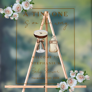 Tini Espresso Martini Babydusche Begrüßungszeichen Acrylschild