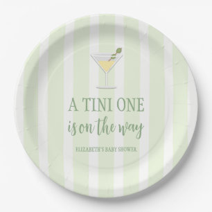 Tini One Baby-Party Pappteller