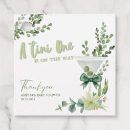 Tini one ist auf dem Weg geschlechtsneutrale Babyd Geschenkanhänger