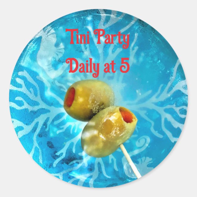 Tini Party Sticker (Vorderseite)