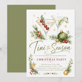 Tini the Season Weihnachtsfeier Einladung
