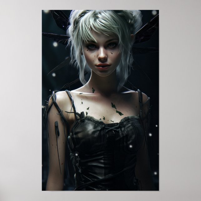 Tinker Bell: Creepy Realistic Horror Style Poster (Vorne)