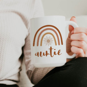 TINLEY Bohemisch Burnt Orange Rainbow Sun Auntie Kaffeetasse
