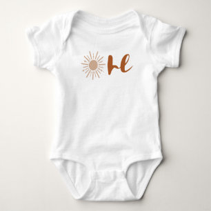 TINLEY Niedlich Bohemisch Sun Eins Geburtstag Baby Strampler