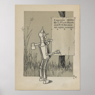 Tinman Copyright 1899 Poster