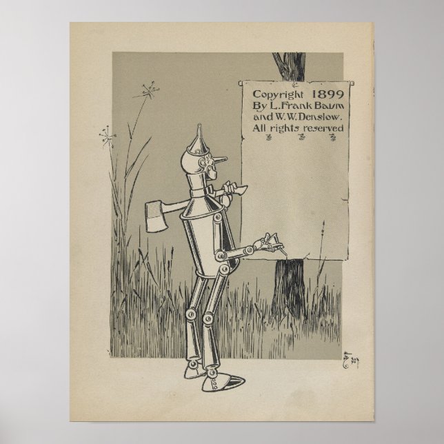 Tinman Copyright 1899 Poster (Vorne)