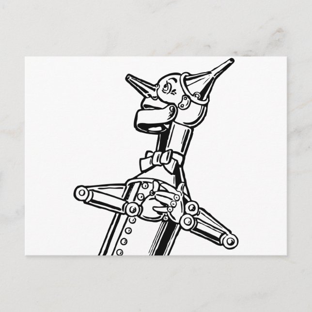 Tinman in Liebe Postkarte (Vorderseite)