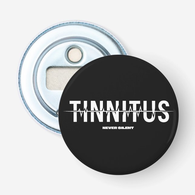 Tinnitus Flaschenöffner (Vorderseite)