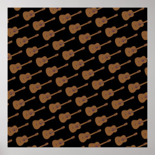 Tinnitus Guitars Wall Prints Poster