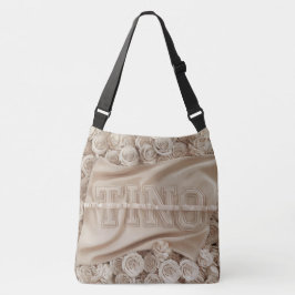 TINO bestickte Rose Tote Bag Tragetaschen Mit Langen Trägern