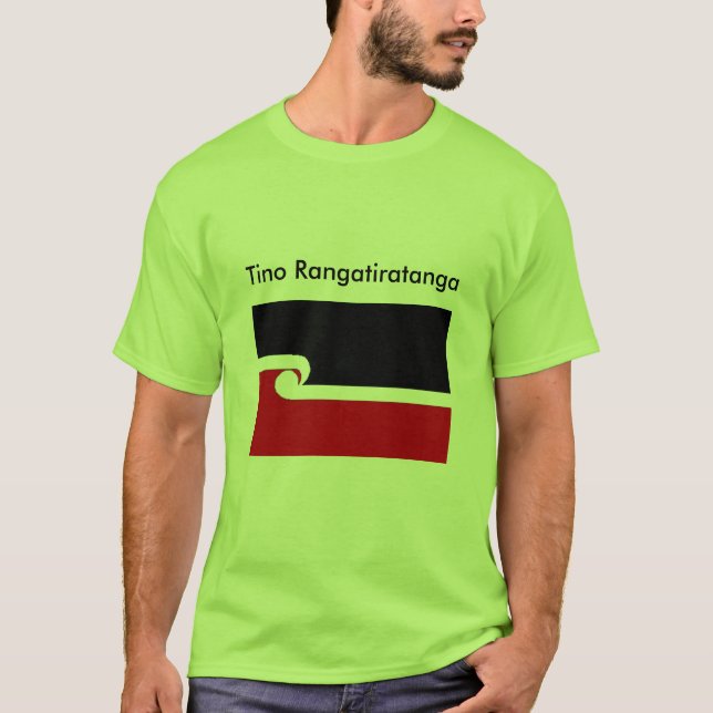 Tino Rangatiratanga T-Shirt (Vorderseite)