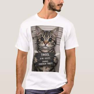 Tinsel das Weihnachts-Kätzchen T-Shirt