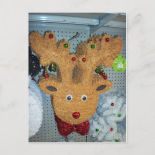 Tinsel Deer Postkarte