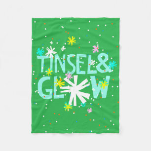 Tinsel & Glow Fleecedecke