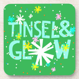 Tinsel & Glow Getränkeuntersetzer