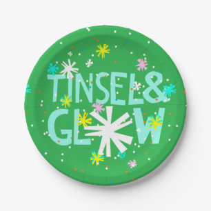 Tinsel & Glow Pappteller