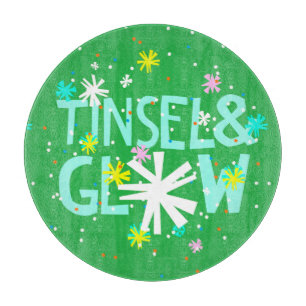 Tinsel & Glow Schneidebrett