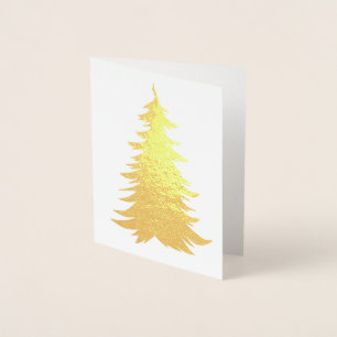 TINSEL Holiday Card Gold Folienkarte