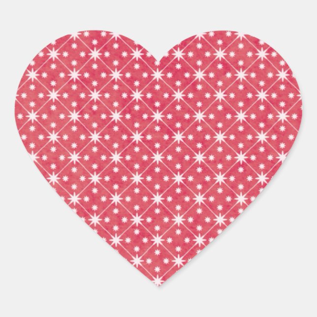 Tinsel Martzkin Weihnachtskleber Herz-Aufkleber (Vorderseite)