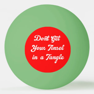 Tinsel Tangle Pong Ball Tischtennisball