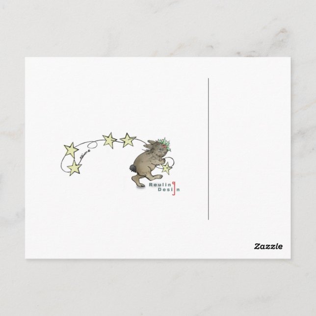 Tinsel Tours Postcard Postkarte (Rückseite)