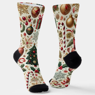 Tinsel und Twinkle Socken