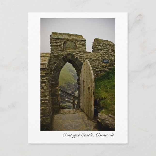 Tintagel Castle, Cornwall Postcard Postkarte (Vorderseite)