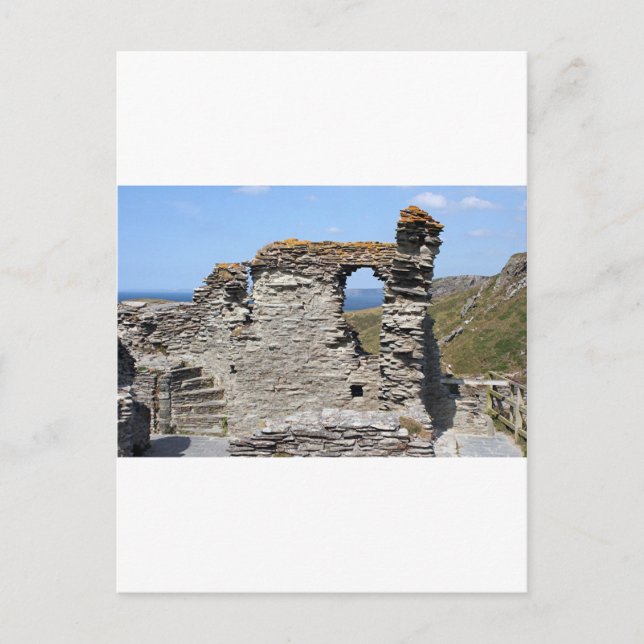Tintagel Castle, England, Großbritannien Postkarte (Vorderseite)