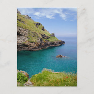 Tintagel Cornwall Seascape Postkarte