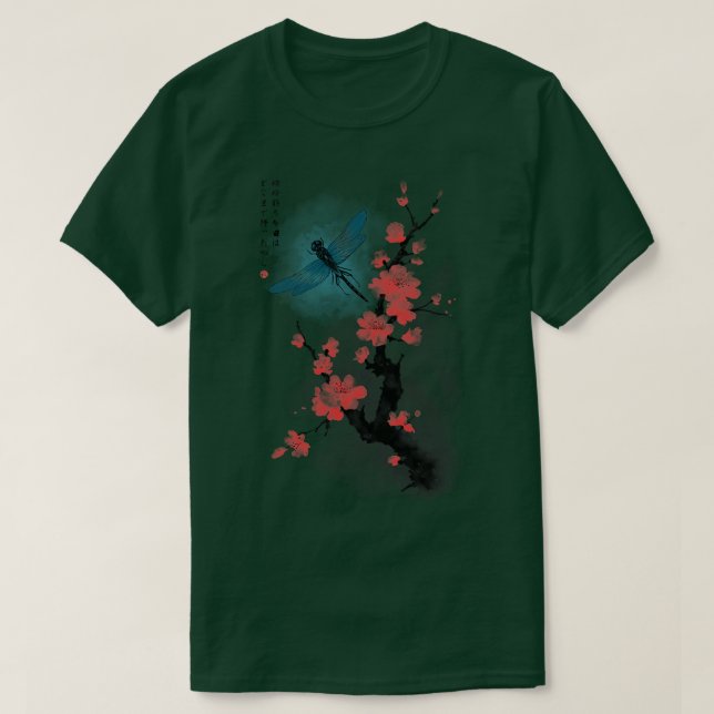 Tinte Dragonfly T-Shirt (Design vorne)