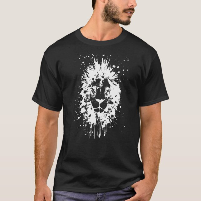 Tinte Drilling Lion T-Shirt (Vorderseite)