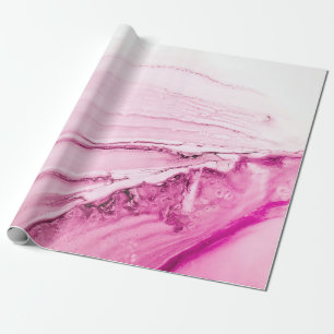 Tinte, Farbe, abstrakt. Nahaufnahme des Gemäldes.  Geschenkpapier