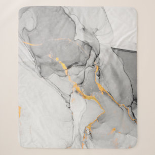 Tinte, Farbe, abstrakt. Nahaufnahme des Gemäldes. Sherpadecke