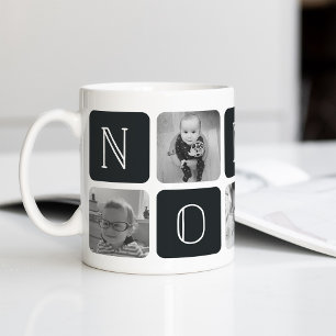 Tinte   NONNO Großvater FotoCollage Kaffeetasse