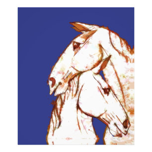 Tinte redet Fantasy V07 PFERD V02 Fotodruck