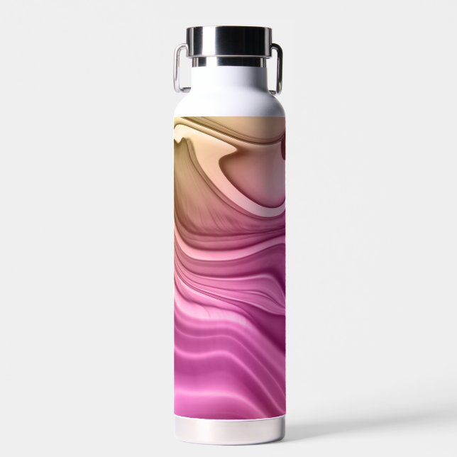 Tinte-Satz Aurora Digitalpapier Trinkflasche (Vorne)