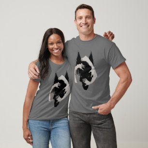 Tinte Talking Fantasy V05 BLACK WOLF T-Shirt