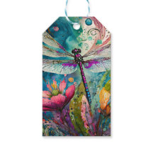 Tinte und Pen Wasserfarbendragonfly