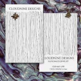 Tinten mit Nekklace-Schmuckkarte