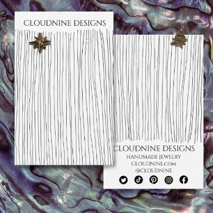 Tinten mit Nekklace-Schmuckkarte