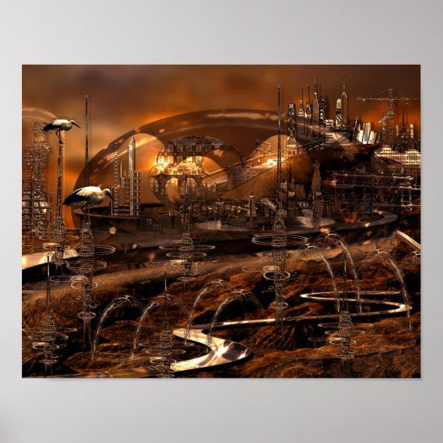 Tintendruck Poster (Vorne)