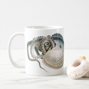 Tintenfisch Argonaut, Vintage Meeresleben Tiere Tasse