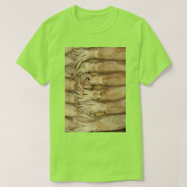 Tintenfisch - Calamari T-Shirt (Design vorne)