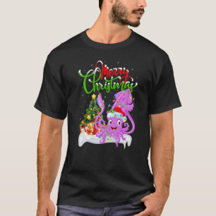 Tintenfisch Fish Xmas Dekoration Weihnachten Tinte T-Shirt